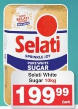 Frontline Selati White Sugar 10kg offer