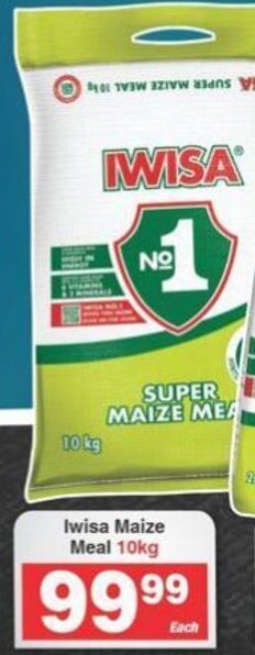 Frontline Iwisa Maize Meal 10kg offer