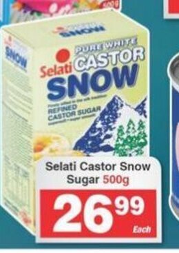 Frontline Selati Castor Snow Sugar 500g offer