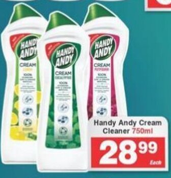 Frontline Handy Andy Cream Cleaner 750ml offer