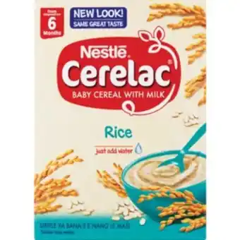 Shoprite Nestlé cerelac rice baby cereal 250g offer