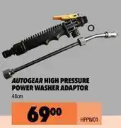 Midas Autogear high pressure power washer adaptor 48cm hppw01 offer