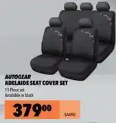 Midas Autogear adelaide seat cover set sa490 offer