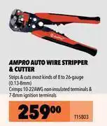 Ampro auto wire stripper & cutter t15803