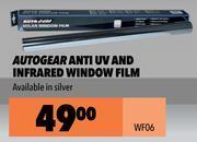 Midas Autogear anti uv & infrared window film wf06 offer