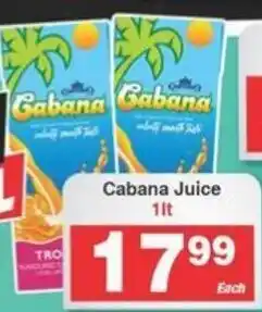 Frontline Cabana Juice 1lt offer