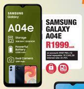 MRP Samsung galaxy a04e offer