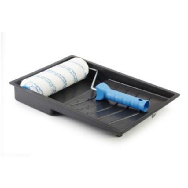 Paint tray set, microfibre roller, 225mm offer at Gelmar