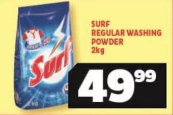 Usave SURF REGULAR WASHING POWDER 2kg offer