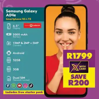 Shoprite Samsung Galaxy A04e offer