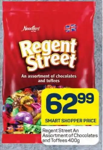 Pick n Pay Regent Street An Assortment of Chocolates and Toffees 400g offer