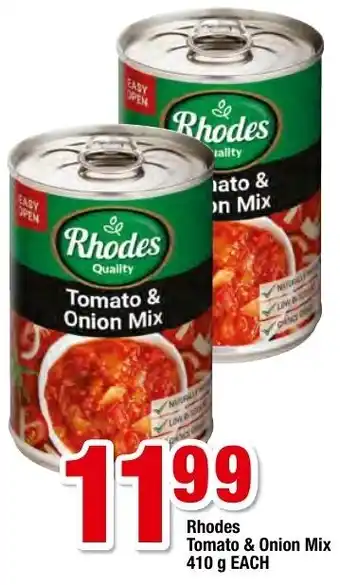 Oxford Freshmarket Rhodes Tomato & Onion Mix 410g offer