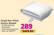 Game Pure pleasure single non fitted electric blanket offer