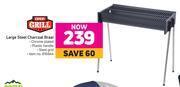 Game Expert grill large steel charcoal braai offer
