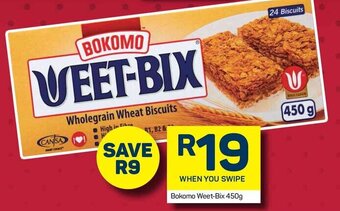 Pick n Pay Bokomo Weet-Bix 450g offer