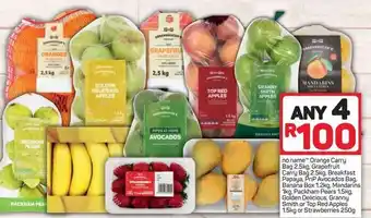 Pick n Pay no name Various Fruits offer