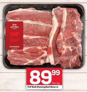 Pick n Pay PnP Bulk Stewing Beef Bone-in offer