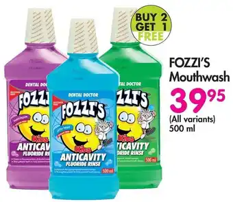 FOZZI'S Mouthwash