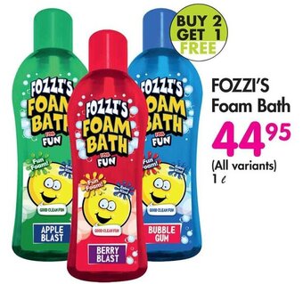 Makro FOZZI'S Foam Bath offer