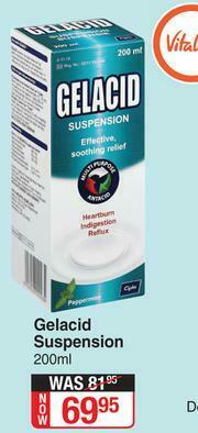 Dis-Chem Gelacid Suspension-200ml offer