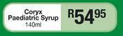 Coryx Paediatric Syrup-140ml