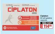 Dis-Chem Ciplaton 60 Soft Gelatine Capsules offer