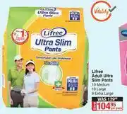Dis-Chem Lifree Adult Ultra Slim Pants-Per Pack offer