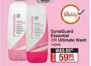 Dis-Chem Gyna Guard Essential Or Ultimate Wash-140ml Each offer