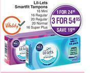 Dis-Chem Lil Lets Smartfit Tampons-For 1 offer