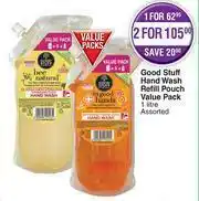 Dis-Chem Good Stuff Hand Wash Refill Pouch Value Pack Assorted-1L offer