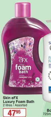 Skin eFX Luxury Foam Bath Assorted-2L