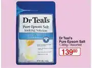 Dis-Chem Dr Teal's Pure Epsom Salt Assorted-1.36Kg offer