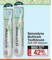 Dis-Chem Sensodyne Multicare Toothbrush Soft Or Medium-Each offer
