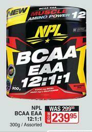 Dis-Chem NPL BCAA EAA 12:1:1 Assorted-300g offer