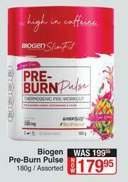 Dis-Chem Biogen Pre-Burn Pulse Assorted-180g offer