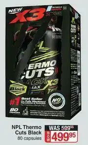 Dis-Chem NPL Thermo Cuts Black-80 Capsules offer