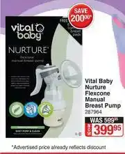 Dis-Chem Vital Baby Nurture Flexcone Manual Breast Pump offer