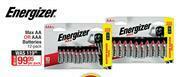 Dis-Chem Energizer Max AA Or AAA Batteries-12's Per Pack offer