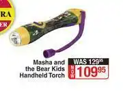 Dis-Chem Masha And The Bear Kids Handheld Torch offer