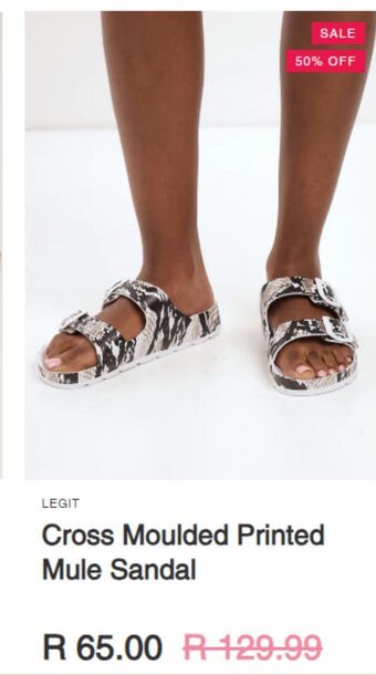 LEGiT Sandals offer