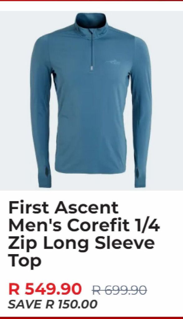 Sleeve top offer at Sportsmans Warehouse