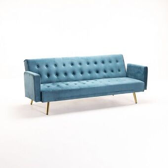 Decofurn Mac velvet sleeper couch offer