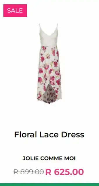 YDE Floral lace dress offer