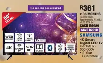 OK Furniture Samsung 4K Smart Digital LED TV offer