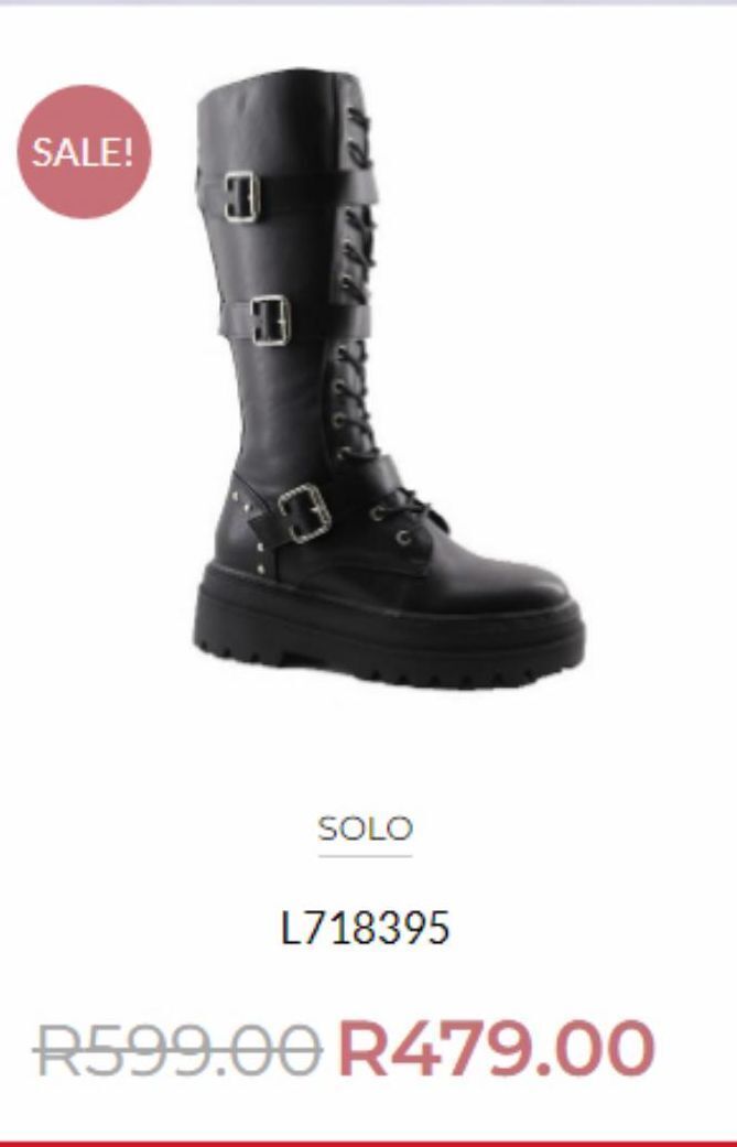 Boots offer at Solo Shoes