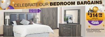 OK Furniture 2-Piece Sophia Bedroom Suite offer