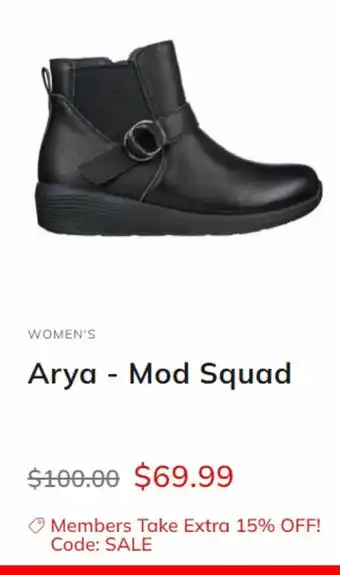 Skechers Arya mod squad offer