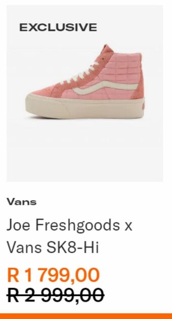 Shelflife Sneakers vans offer