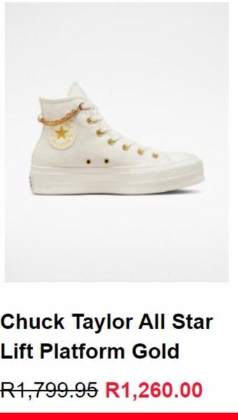 Converse Sneakers offer