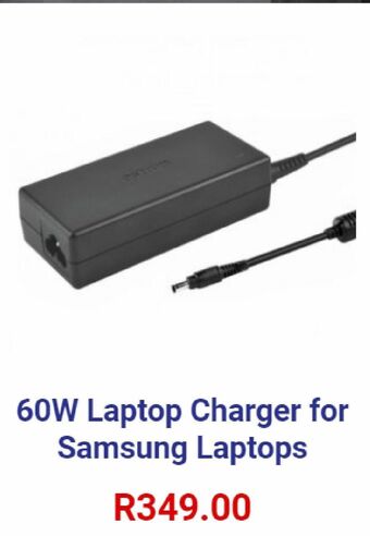 Computer World 60w laptop charger for samsung lap´tops offer